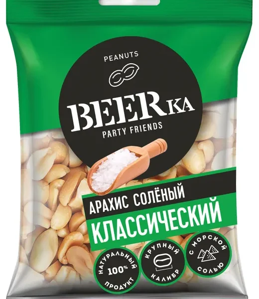 Арахис BEERka жареный с солью